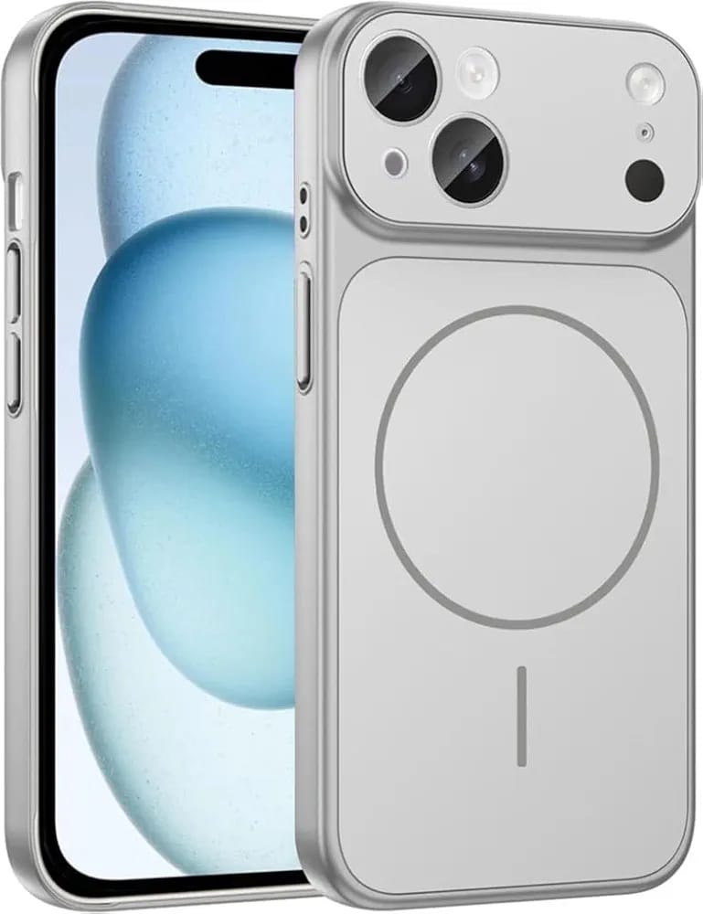 Premium Orange iPhone 15 to iPhone 17 Pro Max Conversion Case | Luxury Matte Finish | Wireless Charging Support | Anti-Fingerprint | Full Body Protection Shockproof Cover
