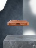 Premium Orange iPhone 15 to iPhone 17 Pro Max Conversion Case | Luxury Matte Finish | Wireless Charging Support | Anti-Fingerprint | Full Body Protection Shockproof Cover