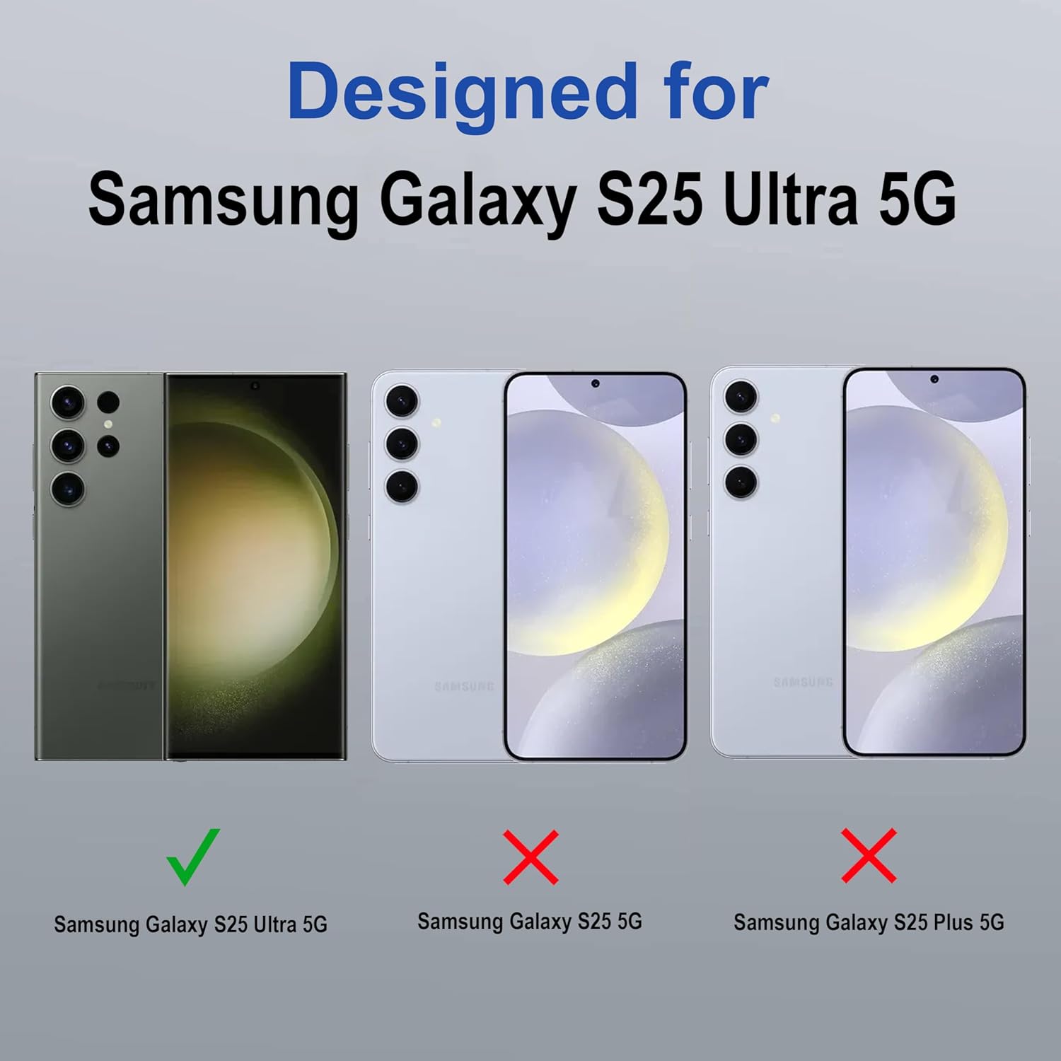 Samsung Galaxy S25 Ultra Back Cover – TransPrime Black Luxury Finish | Shockproof Protective Case | Anti-Fingerprint Matte Design | Wireless Charging Support | Full Protection Slim Fit Cover